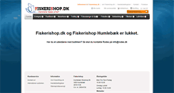 Desktop Screenshot of fiskerishop.dk